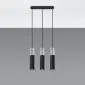 Lampa wisząca BORGIO 3L czarny | sklep MIRAT kolekcja borgio