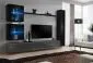 Meblościanka SWITCH XVIII wisząca nowoczesna na wysoki połysk | MIRAT. w stylu  kolekcja SWITCH
