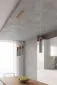 Lampa wisząca ZANE 1 szara | sklep MIRAT  kolekcja zane