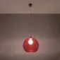 Lampa wisząca BALL czerwona | sklep MIRAT  kolekcja ball