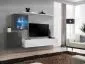 Meblościanka SWITCH XV wisząca z podświetleniem LED | MIRAT. w stylu  kolekcja SWITCH