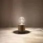 Lampa biurkowa SALGADO naturalne drewno | sklep MIRAT kolekcja salgado