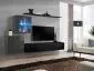 Meblościanka SWITCH XV wisząca z podświetleniem LED | MIRAT. w stylu  kolekcja SWITCH