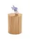Stolik kawowy WOODY-S 40x40 naturalny do salonu | MIRAT.