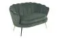 Sofa AMORINITO XL ciemno zielona w stylu glamour | MIRAT. styl GLAMOUR, PASTELE
