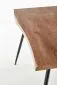 Stół LARSON 120x80 dąb naturalny na metalowych nogach | MIRAT. styl LOFT