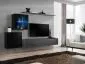 Meblościanka SWITCH XV wisząca z podświetleniem LED | MIRAT. w stylu  kolekcja SWITCH