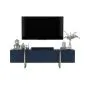 Szafka RTV GRANT 180cm granatowy mat glamour I sklep meblowy MIRAT. styl GLAMOUR