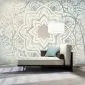 Fototapeta XXL - Zimowa mandala-1