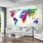 Fototapeta - The map of happiness-1