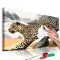 Obraz do samodzielnego malowania - Gepard | MIRAT. w stylu kolekcja