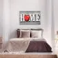 Obraz do samodzielnego malowania - Home z czerwonym sercem | MIRAT. w stylu kolekcja