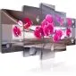 Obraz - Orchidea na stonowanym tle-1