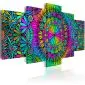 Obraz - Mandala Pawie oczka-1