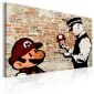 Obraz - Banksy Policyjne pouczenie-1