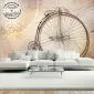 Fototapeta - Vintage bicycles - sepia-1