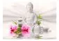 Fototapeta - Budda i orchidee-2