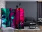 Parawan dwustronny  Abstrakcje 225 x 172 cm Niebieski