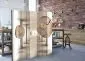 Parawan jednostronny  3D 225 x 172 cm Beżowy
