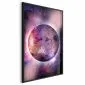 Plakat Nieznana planeta 40x60 cm z ramą czarną bez marginesu | MIRAT.