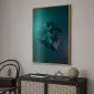 Plakat Gamma 40x60 cm z ramą złotą bez marginesu | MIRAT.