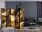Parawan jednostronny  3D 225 x 172 cm Brązowy
