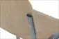 Zestaw krzeseł ze sklejki TDC-07 2 szt. buk/alu na metalowych nogach I sklep meblowy MIRAT.