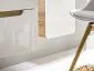 Szafka łazienkowa ARUBA 35 cm biała/dąb słupek | MIRAT. w stylu  kolekcja ARUBA