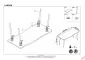 Stół LARSON 120x80 dąb naturalny na metalowych nogach | MIRAT. styl LOFT