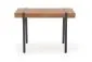 Biurko B-39 orzech miodowy/czarne komputerowe | MIRAT. w stylu LOFT kolekcja