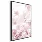 Plakat Puszyste peonie 40x60 cm z ramą czarną bez marginesu | MIRAT.