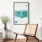 Plakat Ananas 29,7x42cm z ramą czarną z marginesem | MIRAT.  kolekcja b-C-0288-ao-a