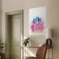 Plakat Kolorowy ananas 29,7x42 cm bez ramy z marginesem | MIRAT.