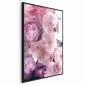 Plakat Wachlarz kwiatów 29,7x42 cm z ramą czarną bez marginesu | MIRAT.