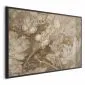 Plakat Ornamenty roślinno-kwiatowe 30x21 cm z ramą czarną bez marginesu | MIRAT.