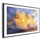 Plakat Zachód słońca 42x29,7 cm z ramą czarną z marginesem | MIRAT.