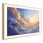Plakat Symfonia barw 90x60 cm z ramą złotą z marginesem | MIRAT.