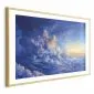 Plakat Dzieło natury 30x21 cm z ramą złotą z marginesem | MIRAT.