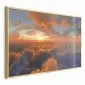 Plakat Spektakl barw 30x21 cm z ramą złotą bez marginesu | MIRAT.