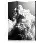 Parawan dwustronny Pejzaże 135x172 cm 3-częściowy szary | MIRAT.