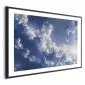 Plakat Gwiezdne chmury 30x21 cm z ramą czarną z marginesem | MIRAT.