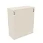 Szafka biurowa przesuwna EASY SPACE CABINET S 3-OH 100cm kaszmirowa zamykana I sklep meblowy MIRAT.