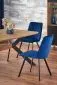 Stół BACARDI 160(220)x90 dąb/czarny rozkładany w stylu loft | MIRAT. w stylu LOFT kolekcja