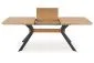 Stół BACARDI 160(220)x90 dąb/czarny rozkładany w stylu loft | MIRAT. w stylu LOFT kolekcja