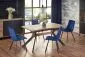 Stół BACARDI 160(220)x90 dąb/czarny rozkładany w stylu loft | MIRAT. w stylu LOFT kolekcja