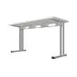 Biurko EASY SPACE C-LEG RC 2 140x60cm białe do pracy I sklep meblowy MIRAT.
