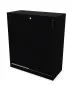 Szafka biurowa przesuwna EASY SPACE CABINET S 3-OH 100cm czarna zamykana I sklep meblowy MIRAT.