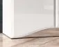 Komoda BLANC 02 2D3S 160 biały połysk I sklep meblowy MIRAT. styl GLAMOUR kolekcja BLANC