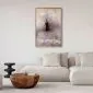 Plakat Sztorm 21x30 cm z ramą złotą bez marginesu | MIRAT.