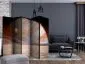 Parawan dwustronny Pejzaże 225x172 cm 5-częściowy beżowy | MIRAT.